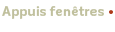 Appuis fenêtres